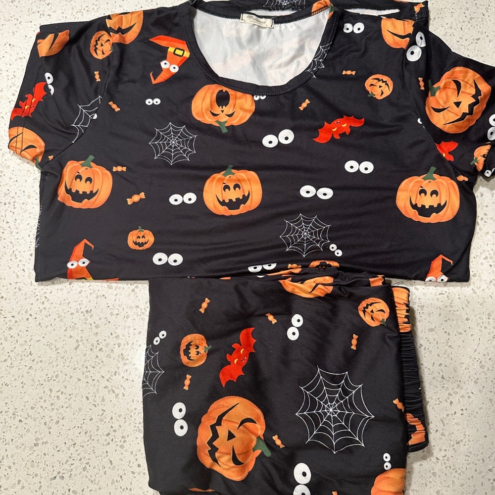 Echo Black and White Pajama Set